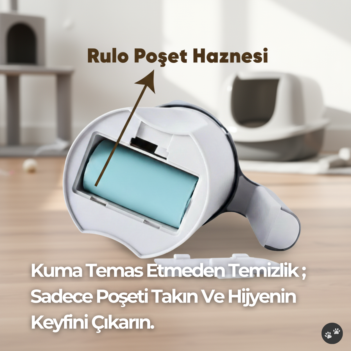 🐾En İyi 3'ü 1 Arada Akıllı Kum Temizleyici