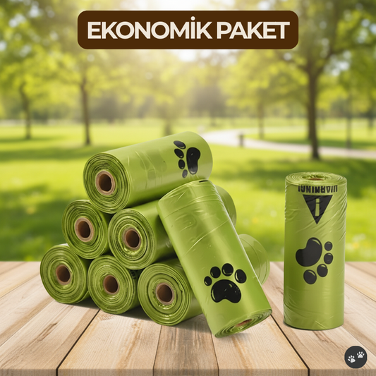 🐾4'lü Rulo Poşet Seti